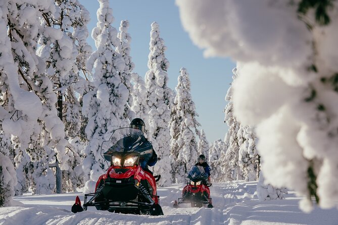 1 Hour Easy Snowmobile Safari in Levi - Levi snowmobiling, in one hour that still feels like a real adventure