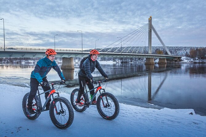 2h Winter Bike Tour - Riversides of Rovaniemi - Stop 1: Roll Outdoors Garage, Then Straight Into Downtown