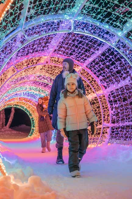 Arctic Fantasy Park Entry Ticket - Snow castle, snow labyrinth, and ice slides: the winter play zone
