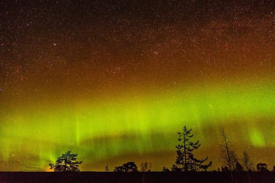 Auroras Northern Lights in Saariselka - From pickup to the woods: what the night feels like in Saariselka