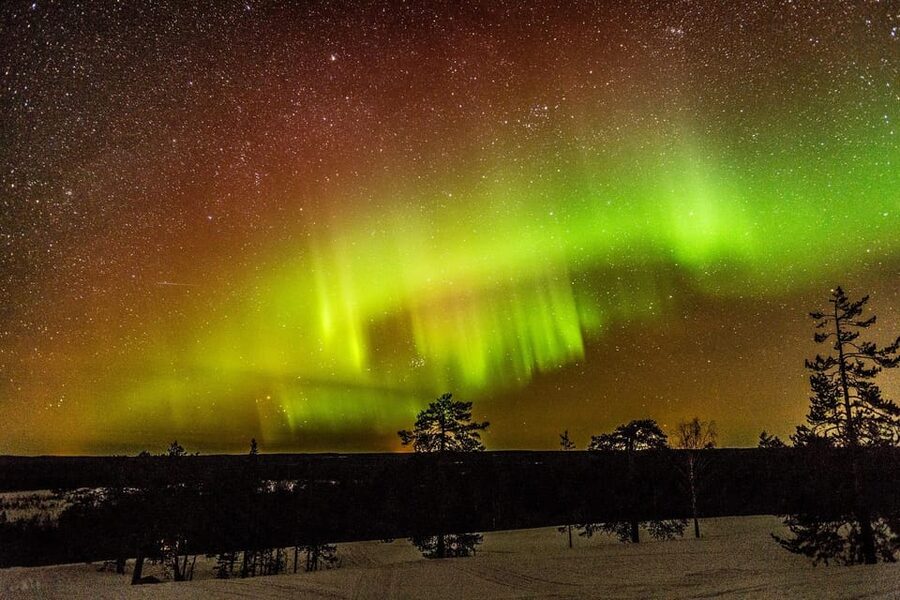 Auroras Northern Lights in Saariselka - The guide experience: myths, stars, and real-time spotting