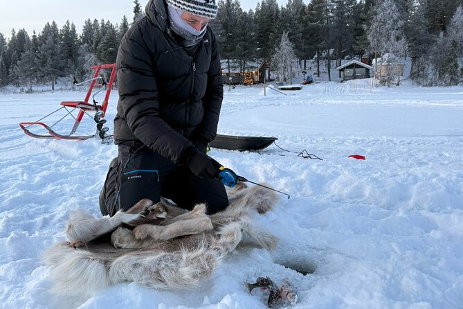 Authentic Reindeer Experience and Ice Fish with Lunch in the Wild - The Drive To Lompolo, Then The Reindeer Meet-And-See Moment