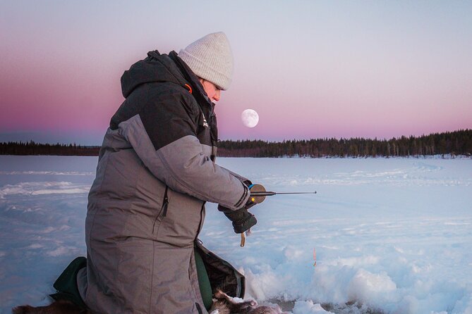 Authentic Reindeer Experience and Ice Fish with Lunch in the Wild - Ice Fishing On The Frozen Lake: What You Actually Do Out There