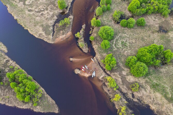 Canoe Tour under the Midnight Sun & Sunset from Rovaniemi - Midnight Sun on water: what the scenery is really like