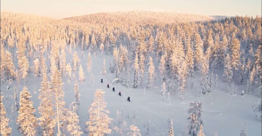 E-FatBike experience in small groups - E-Assist on Snow: What It Actually Changes