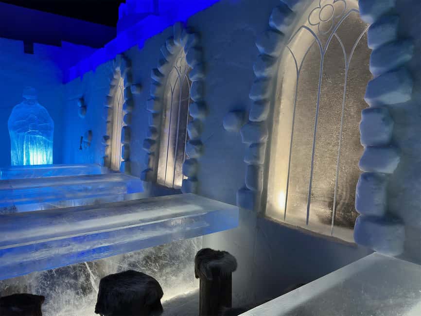 Entrance ticket to SnowExperience and Gemstone Exhibition - Entering The Winter Room At SnowExperience365 (In Kemi, Year-Round)