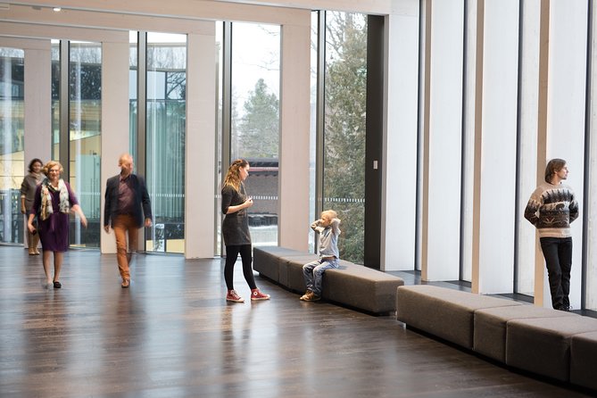 Entry to the amazing Serlachius Museums in the Tampere region - Architecture that turns the buildings into your route