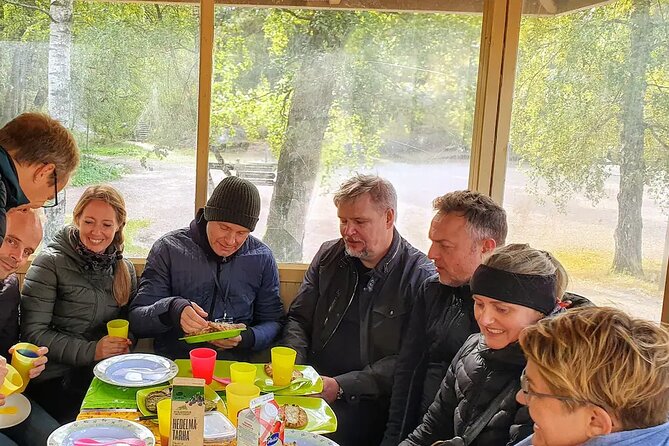 Explore happiest Helsinki: Bike/Ebike: BBQ, Sauna, Forest, &Parks - The BBQ break that feels like a pause, not a checkbox