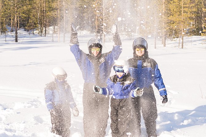 Family Snowmobile Safari from Santa Claus Village - Campfire picnic: sausages, marshmallows, and hot berry juice