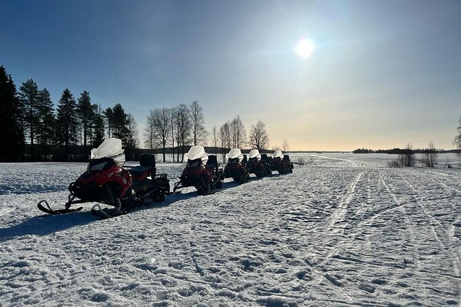 Family Snowmobiling in Rovaniemi, Apukka Resort - What the guides do well, from -20C competence to calm instruction