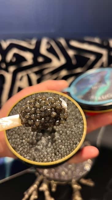 Finland: Nordic Caviar House in Helsinki. Tasting Experience - The four black caviars you taste, and how to compare them
