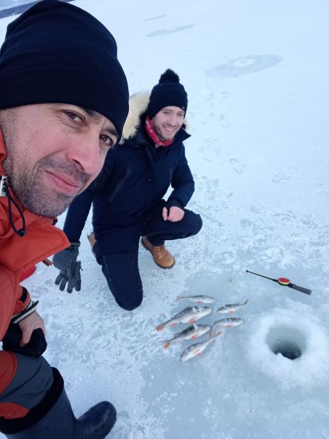 From Helsinki: Bodom Lake Ice Fishing with Food & Drinks - From Storyville to the Ice: How the 5-Hour Plan Flows