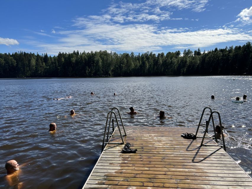 From Helsinki: Hike and Sauna in Sipoonkorpi National Park - The guided 6 km hike: hills, stairs, and nature talk that sticks