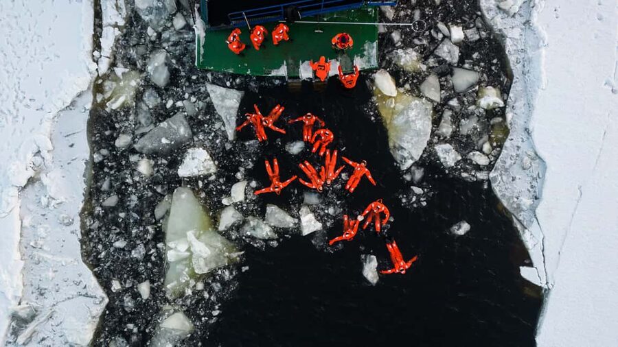 From Kemi: Icebreaker Cruise, Ice Floating & Transfer - On Board: 7 Decks, an Audio App, and the Icebreaker Movie