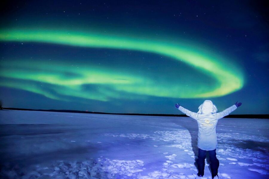 From Rovaniemi: Aurora Borealis Trip in Lapland Lakeside - Aurora Borealis from Rovaniemi, the lakeside way