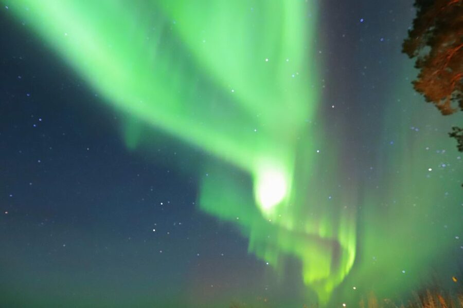 From Rovaniemi: Aurora Borealis Trip in Lapland Lakeside - The lakeside viewing spot, and how guides keep hunting