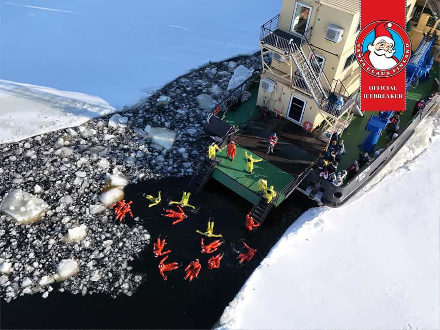 From Rovaniemi: Icebreaker Arktis Cruise with Ice Floating - Onboard Icebreaker Arktis: warm decks, Arctic views, and crowd timing