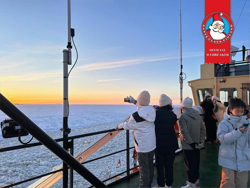 From Rovaniemi: Icebreaker Arktis Cruise with Ice Floating - The cruise portion: icebreaking drama and photo-friendly scenery