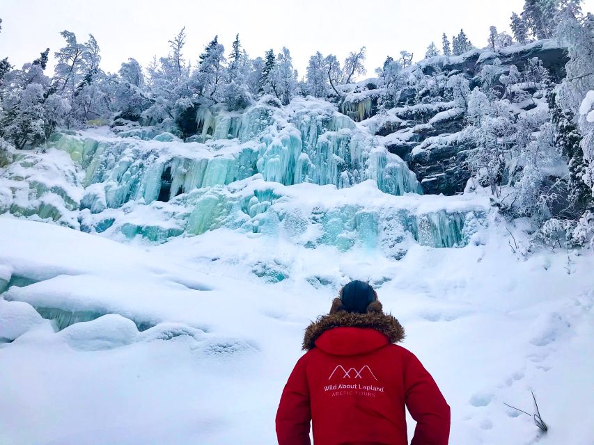 From Rovaniemi: Korouoma Canyon and Frozen Waterfalls Tour - The 5-kilometer hike: what it feels like on winter ground
