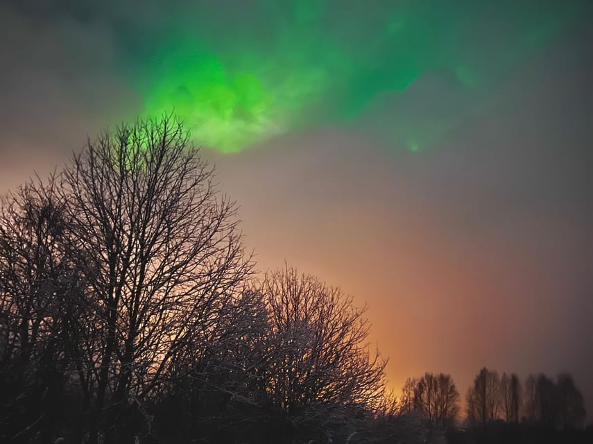 From Rovaniemi: Lapland Aurora Hunt with Barbeque - Lake Sky Checking First: Your Head Start on the Arctic Night