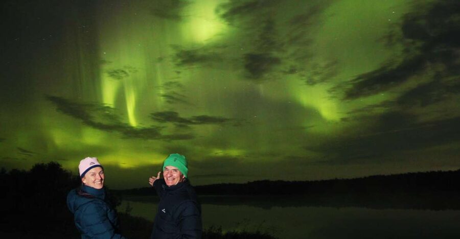 From Rovaniemi: Northern Lights Chase with BBQ and Photos - Campfire BBQ and hot drinks, more than just a snack