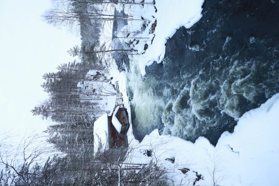 From Ruka: Snowshoeing in Oulanka National Park - Ruka pickup, the Juuma drive, and starting on the Little Bears Trail
