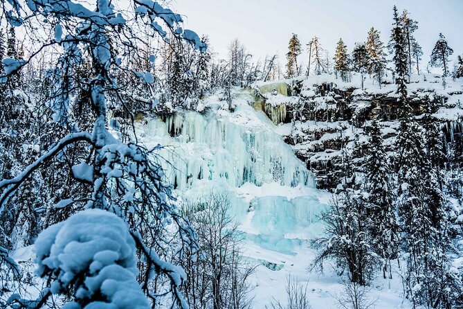 Frozen Waterfalls of Korouoma Canyon tour with Pro Photos & BBQ - Frozen Waterfalls of Korouoma, the day starts early for a reason