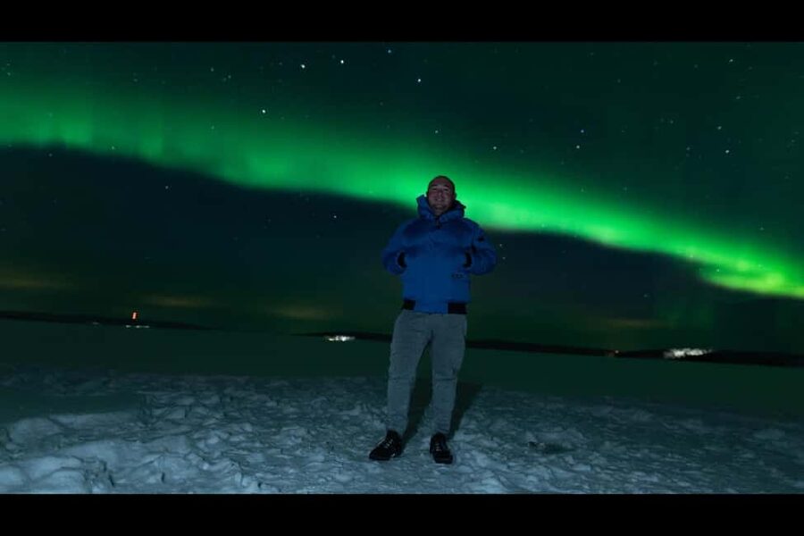 Guaranteed Northern Lights Hunting Tour with Photos - Entering The Northern Lights Hunt Zone From Rovaniemi
