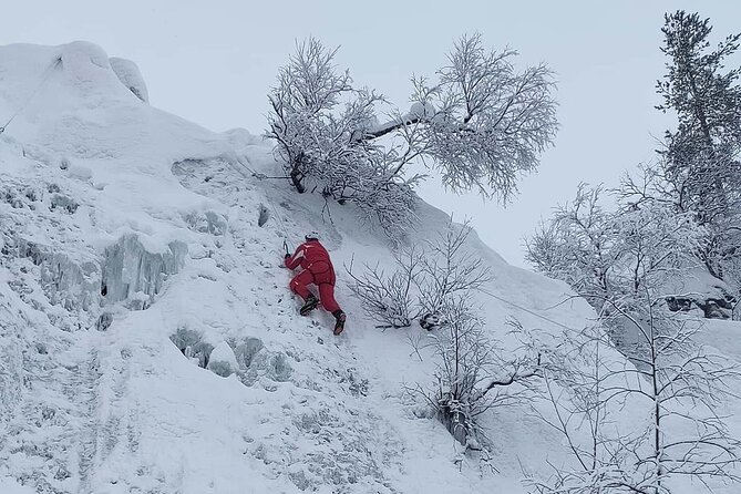 Guided Ice Climbing Activity in Pyhä - Stop 1: Pyhätunturi, Where the Session Begins