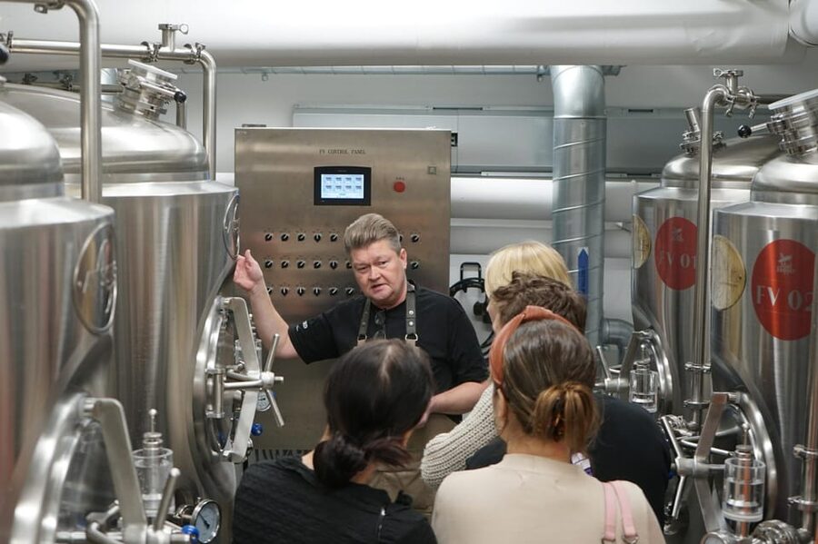 Helsinki: Brewery Tour at Mad Hopper Brewing Company - Mad Hopper Shop and special can prices, the smart souvenir move