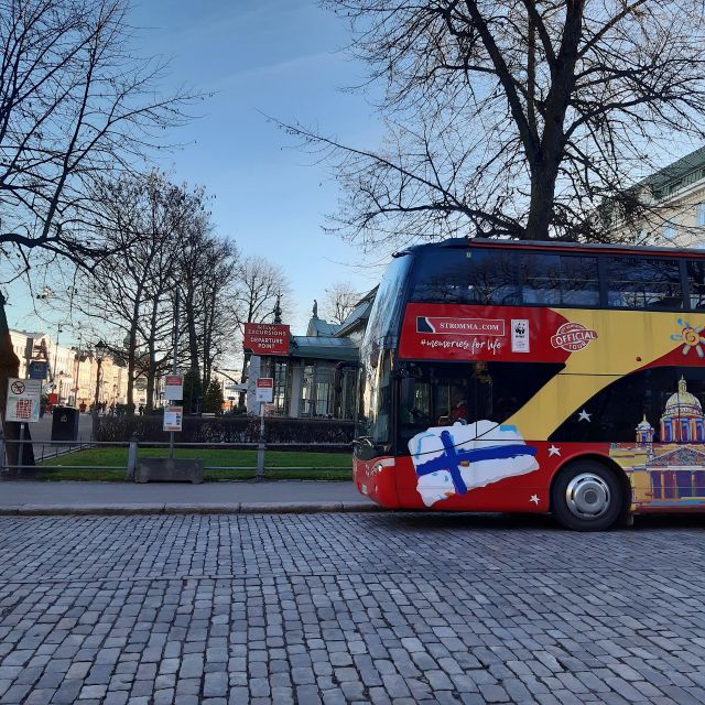 Helsinki: Bus Tour with Audio Guide - Photo stop at Löyly Helsinki Sauna: quick sea-view warmth break