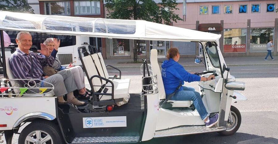 Helsinki City: 2.5-Hour City Tour with Electric TukTuk - Electric TukTuk Comfort and the Kaivopuisto Park Coastline Glide