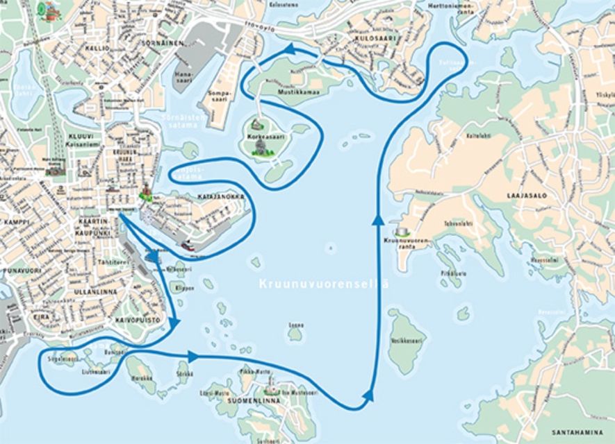 Helsinki: City Highlights 1.5-Hour Archipelago Cruise - Meeting at Market Square, Kolera-allas, and finding the boat