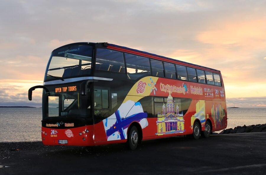 Helsinki: City Sightseeing Hop-On Hop-Off Bus Tour - The Suomenlinna Maritime Fortress angle: how the bus gives you meaning
