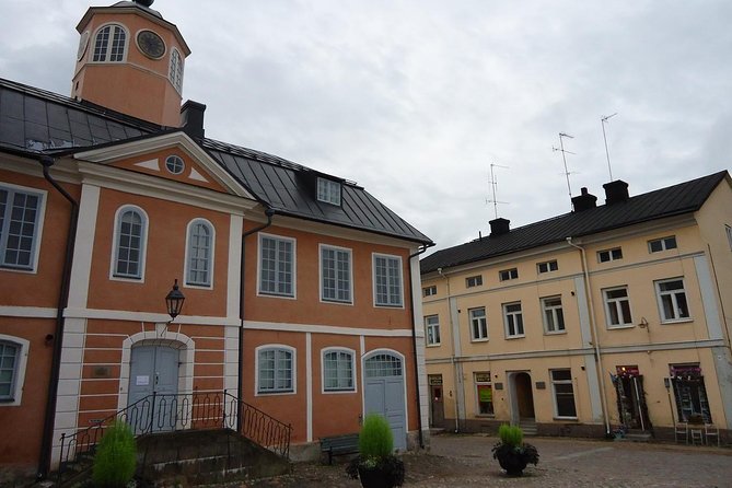 Helsinki Private Sightseeing + Medieval Town Porvoo - Porvoo Old Town: cobblestones, wood facades, and river warehouses