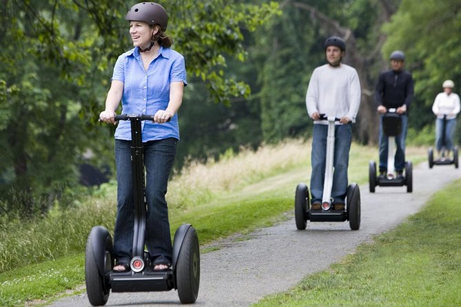 Helsinki Segway Tour - Meeting at Aleksis Kivi Statue and getting your Segway feet