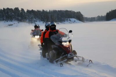Snowmobile Tour with Lunch and Transfers