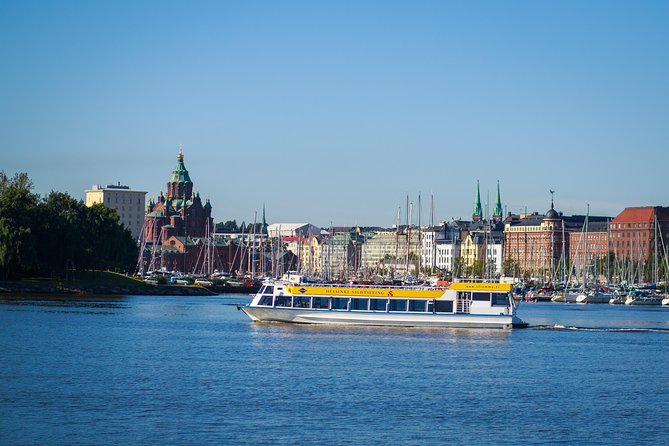Helsinki Supersaver: Hop On-Hop Off Bus and Helsinki Canal Cruise - The Beautiful Canal Cruise from Market Square, plus what Degerö does to the scenery