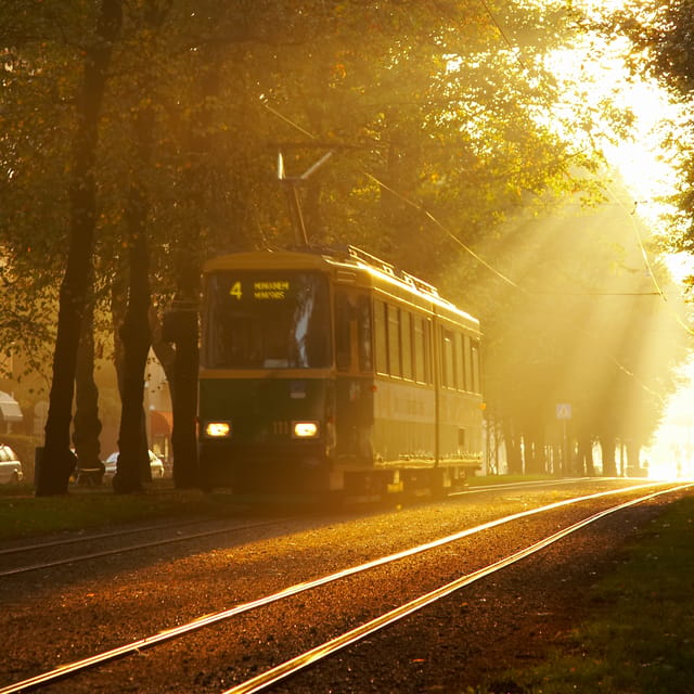 Helsinki: Tram Tour - Huvilakatu architecture and the neighborhoods you glimpse from the tram