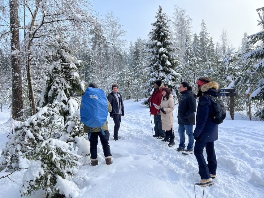 Helsinki: Winter Wonderland Liesjärvi National Park Hike - The guided winter hike: easy miles, smart stops, and animal-tracking eyes