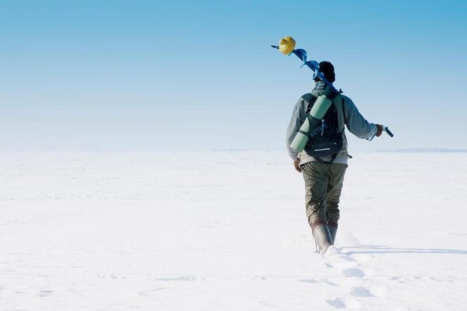 Ice Fishing and Husky - Husky Farm Plus Ice Fishing, Rovaniemi Style