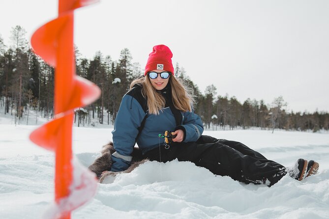 Ice Fishing -By car - Out on the Frozen Lake: Learning to Lure Fish Under the Ice