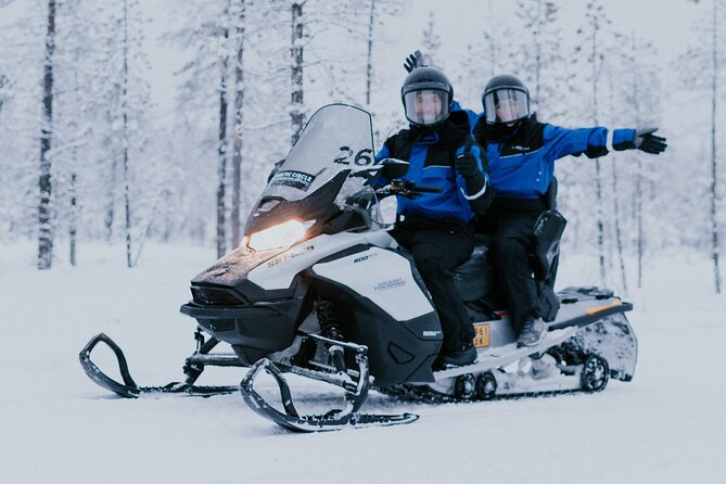 Ice Fishing by Snowmobile in Levi - A Snowmobile Safari That Actually Feels Like an Arctic Adventure
