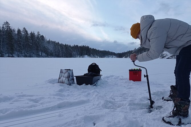 Ice fishing experience with Backpacker Helsinki Tour - Where Ice Fishing in Helsinki Actually Fits Into Winter