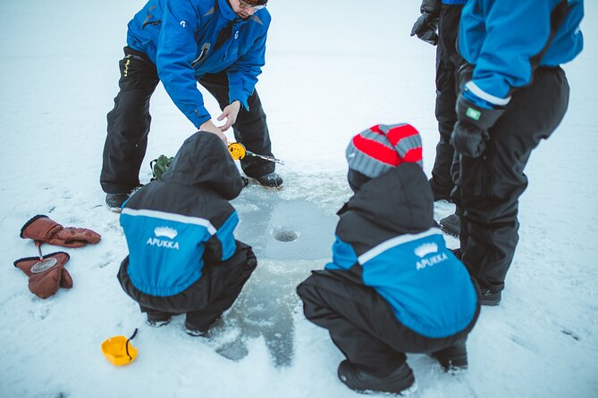 Ice Fishing Like a Finn, Apukka Adventures Rovaniemi - Price of about $109.61: what you’re paying for