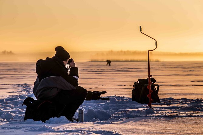 Ice Fishing on a Frozen Lake in Levi - Key things to know before you go