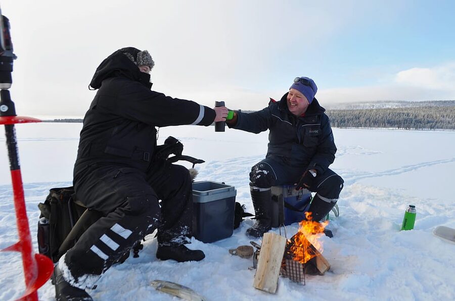 Ice fishing program in Lapland - Starting Point in Rovaniemi: City Hotel, Arctic City Hotel, and the Smooth Ride