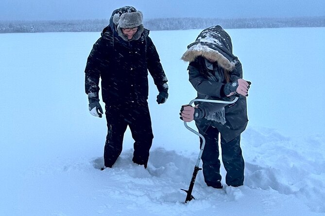 Ice Fishing with Snowmobiles - Price and what $178.84 buys you in real terms