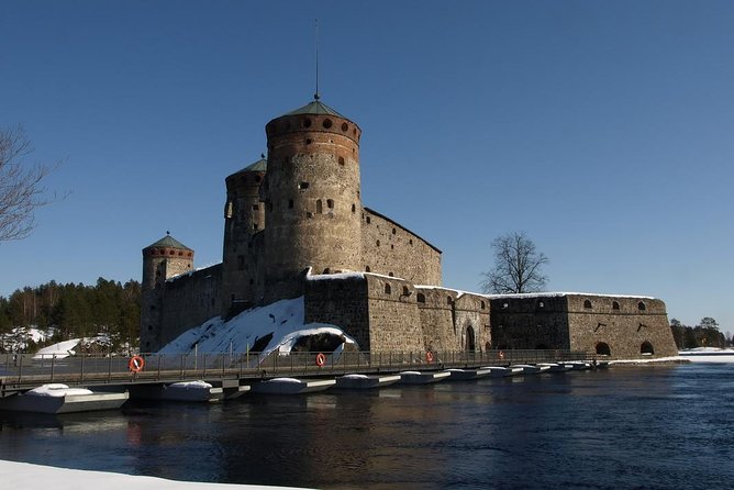 Ice-Floating Experience in Savonlinna - Olavinlinna Castle, from the Waterline