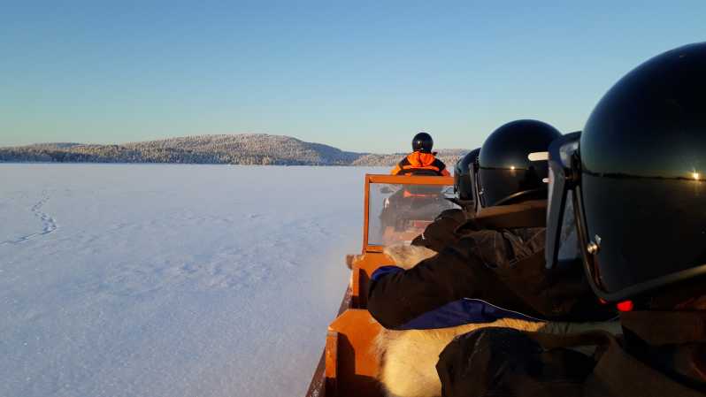 Ivalo: Ice Fishing Tour to Lake Inari, Reindeers & Lunch - Ice Fishing Instructions, Worm or Maggot Bait, and What to Do If Nothing Bites